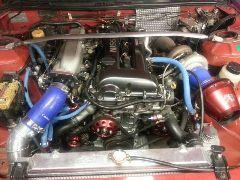 Nissan 200sx S15 Engine Bay